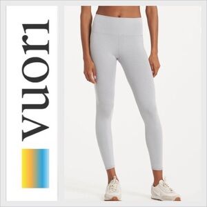 Vuori Lux Rib Studio Legging pale gray XS